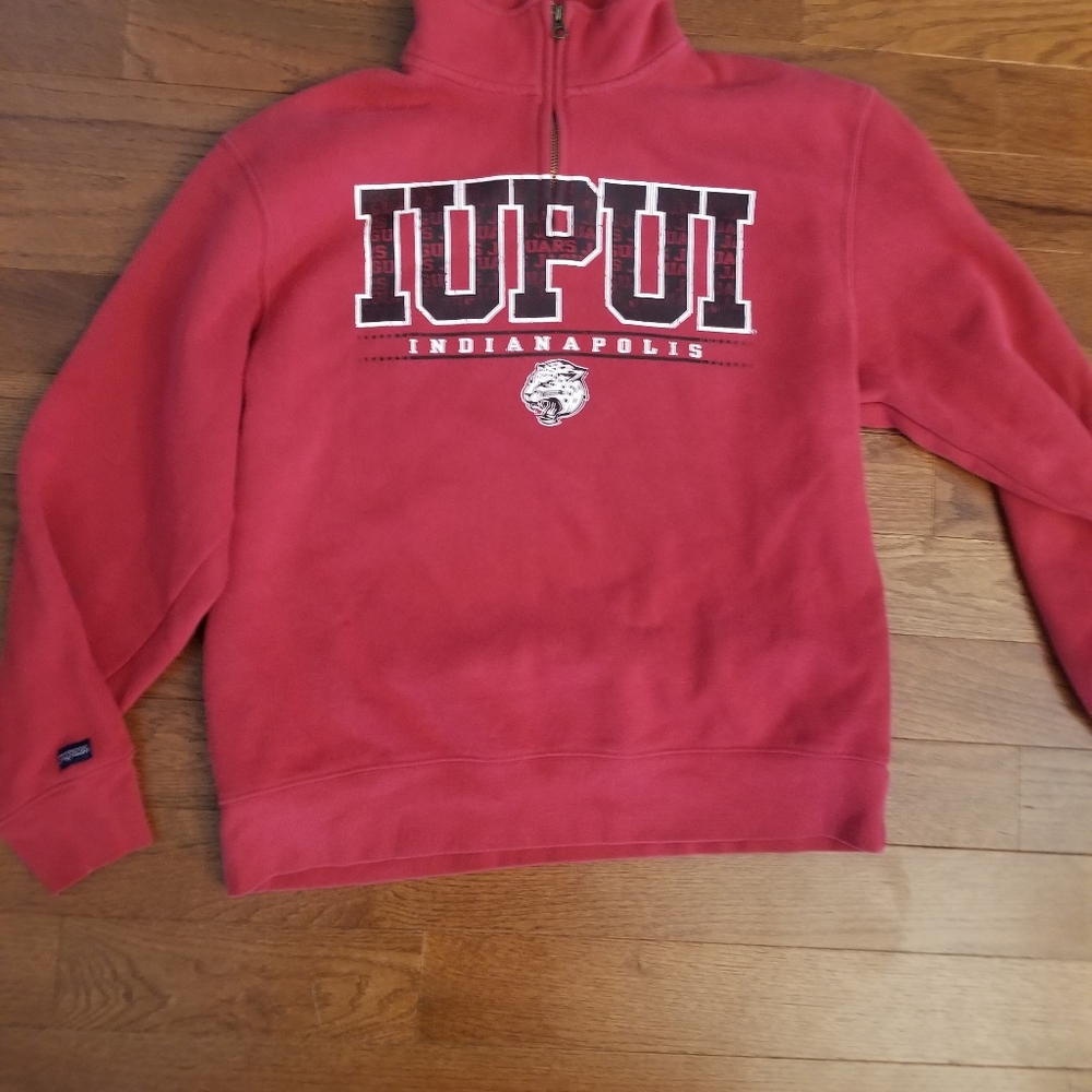 IUPUI Half zip sweatshirt